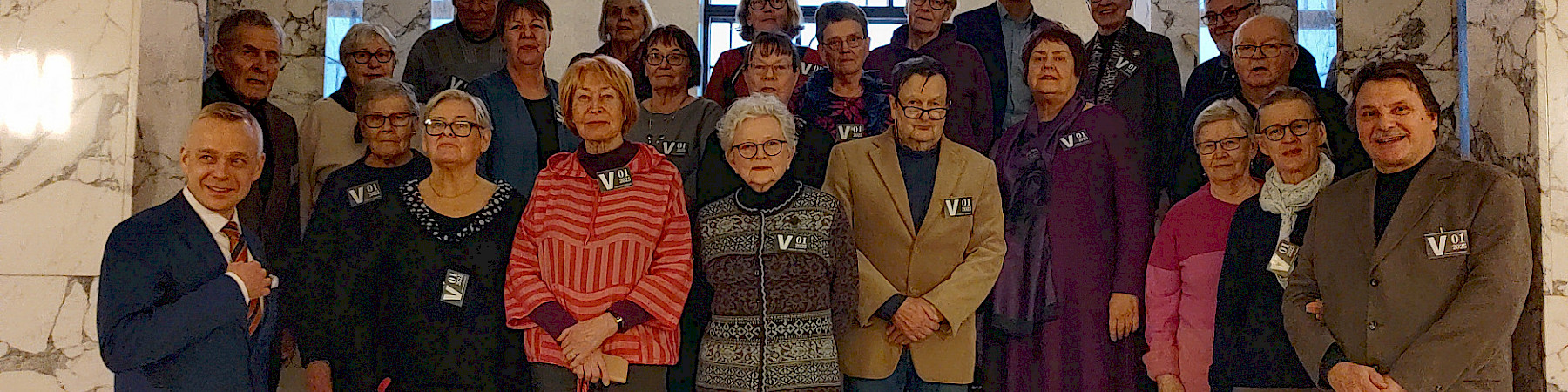 Kuhmoisten Seniorit: Meillä oli antoisa päivä Helsingissä 26.2.25