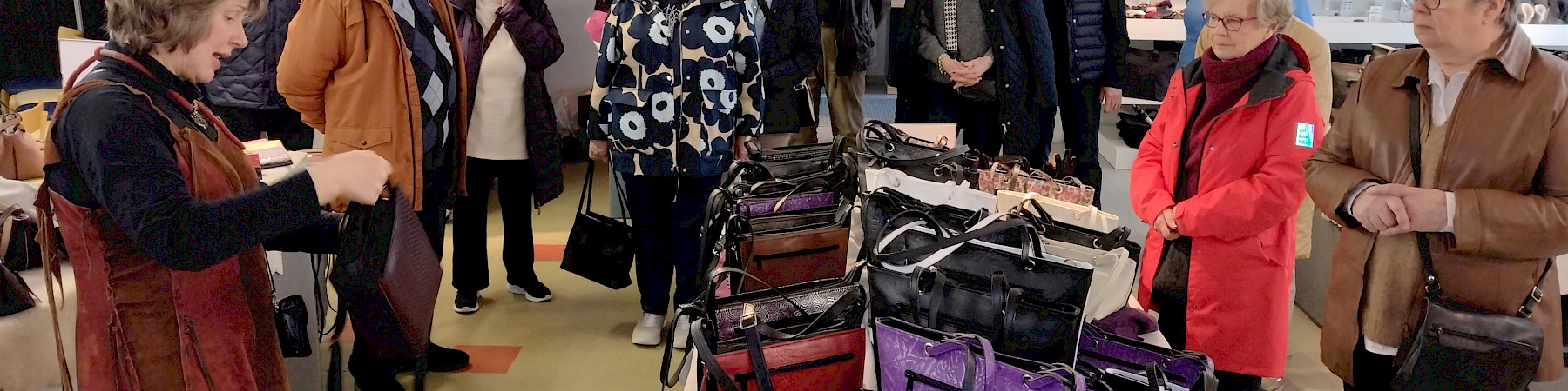 Sastamalan Seniorit nahkaverstaalla