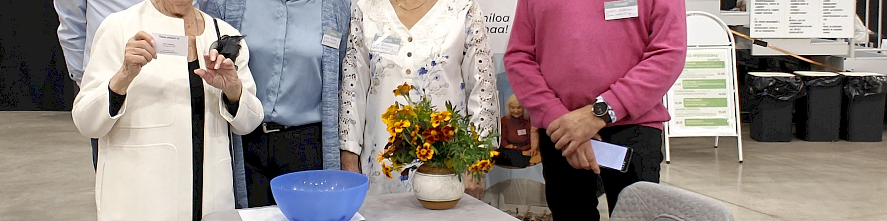 Oulun seniorit messuilla