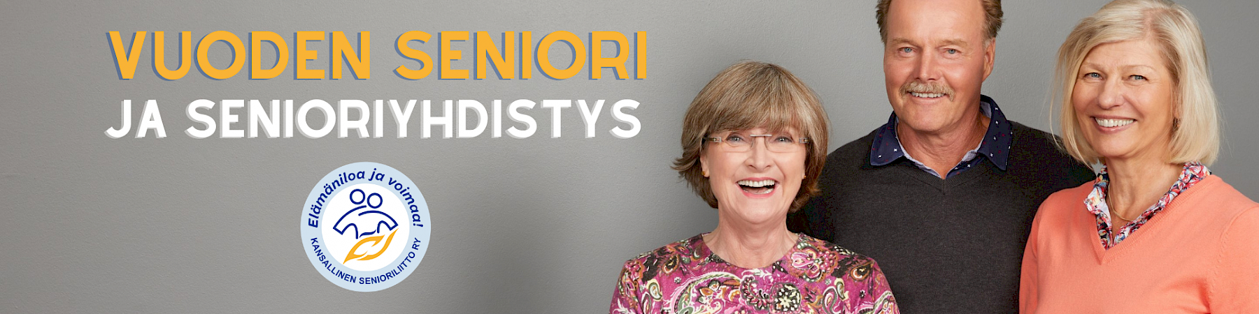 Vuoden 2025 seniori ja senioriyhdistys on valittu!