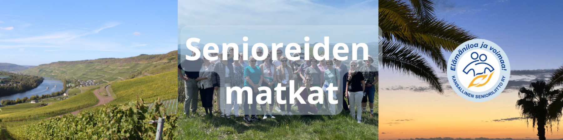 Matkoja senioreille Matkapojilta ja Kon-Tikiltä yhteistyössä senioriliiton kanssa!