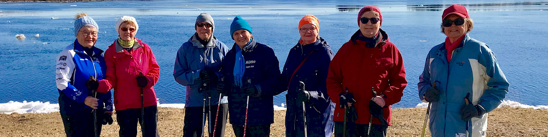 Seniorit sauvakävelivät 6.5.2019