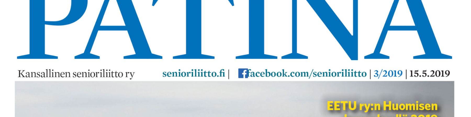 Patina 3/2019 julkaistu nyt netissä!