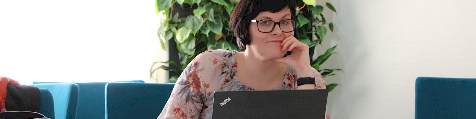 Liiton uutena toimistonhoitajana aloittanut tradenomi Veera Honka