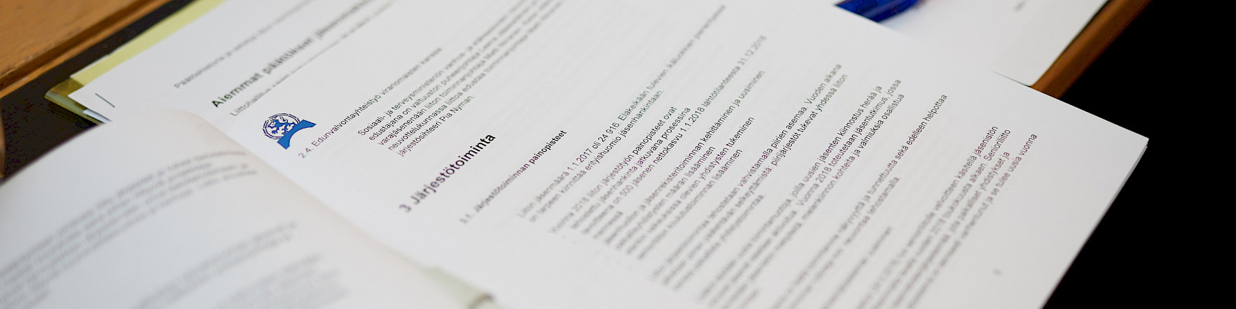 Senioriliiton valtuuston kokous on toistaiseksi siirretty