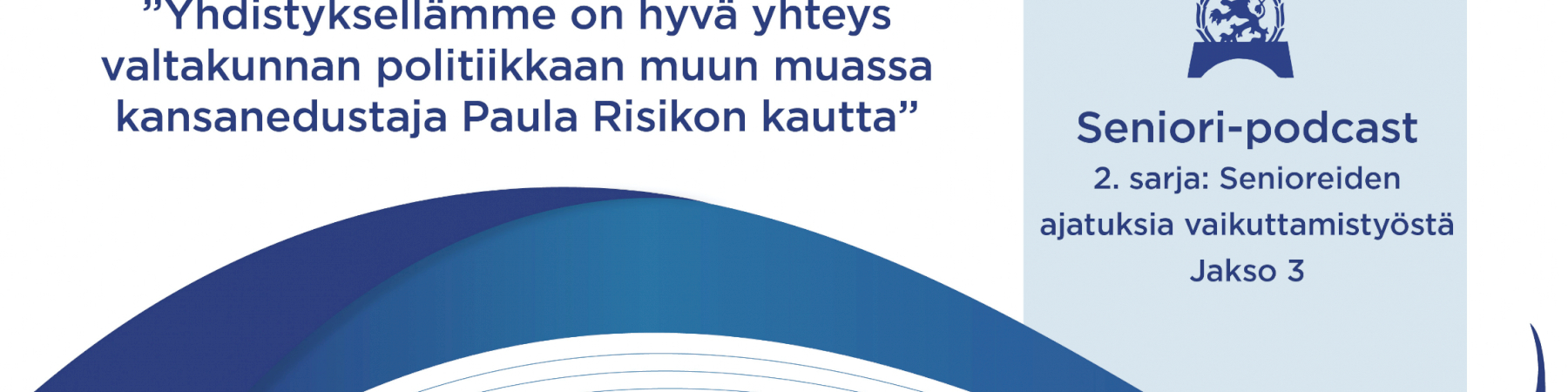 Seniori-podcastissa puhuu nyt Matti Latvala Seinäjoelta!