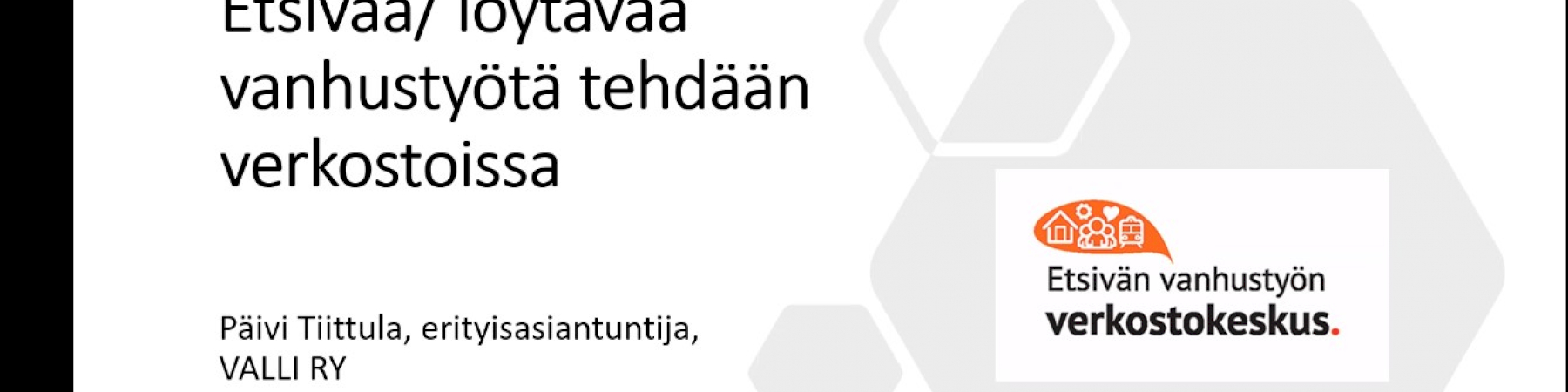 Etsivän työn koulutusta luvassa syksyllä!