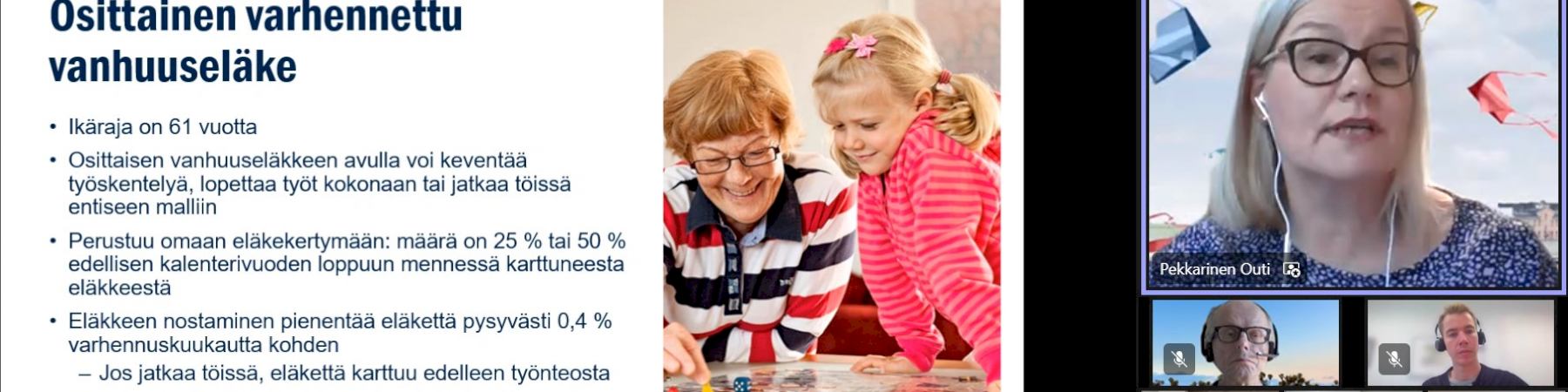 Hankkeen Seniorit työelämässä -tapahtuma järjestettiin keskiviikkona 6.10.