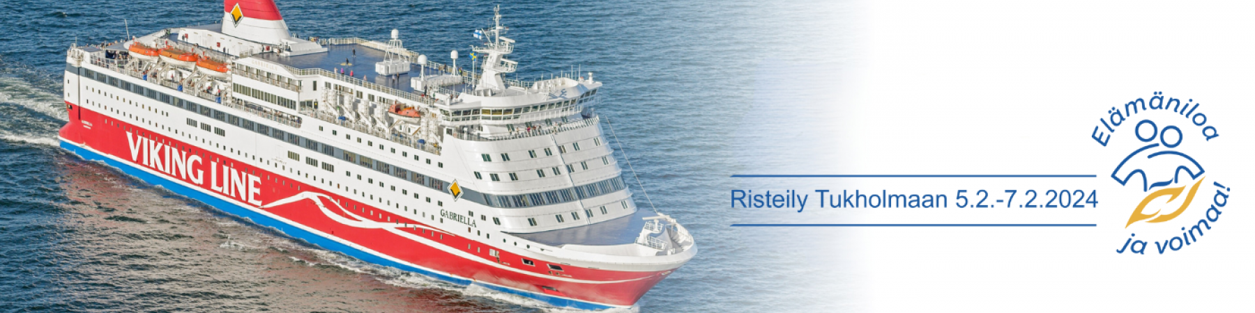 Senioriliiton Elämäniloa ja voimaa -risteily Tukholmaan 5.2.-7.2.2024