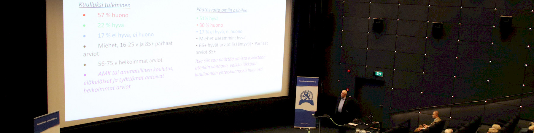 Katso tallenne Ikäihmisten ihmisoikeudet Euroopan Unionin alueella -tapahtumasta!