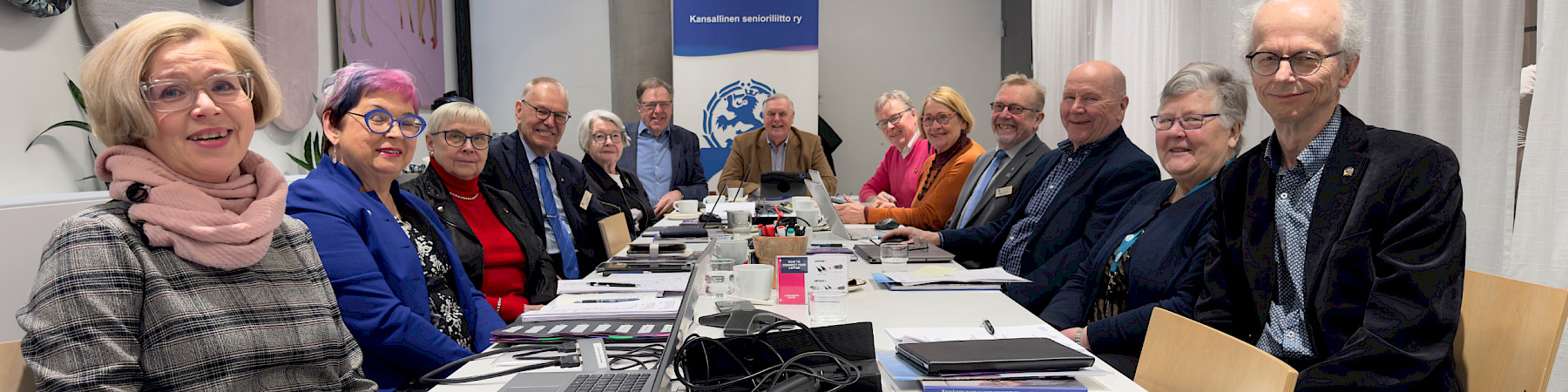 Senioriliiton hallitus kokousti Helsingissä!