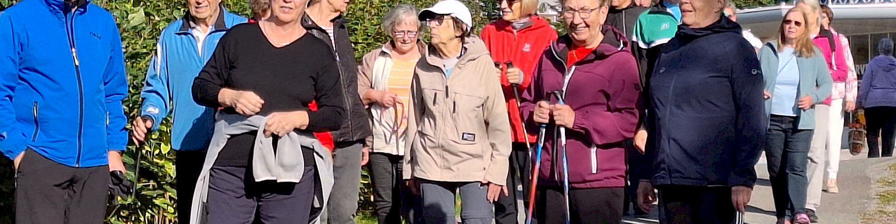 Nokian seniorit osallistuivat Niinistön kävelyhaasteeseen