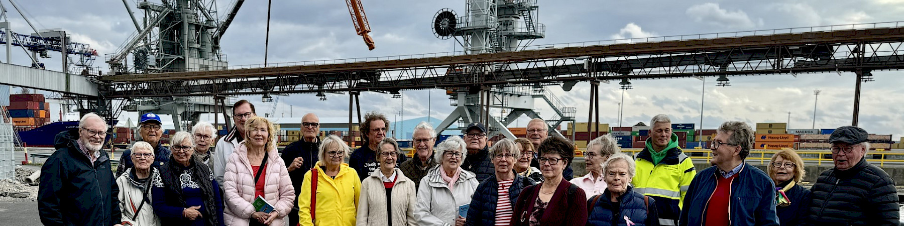 Vierailulla Rauman satamassa