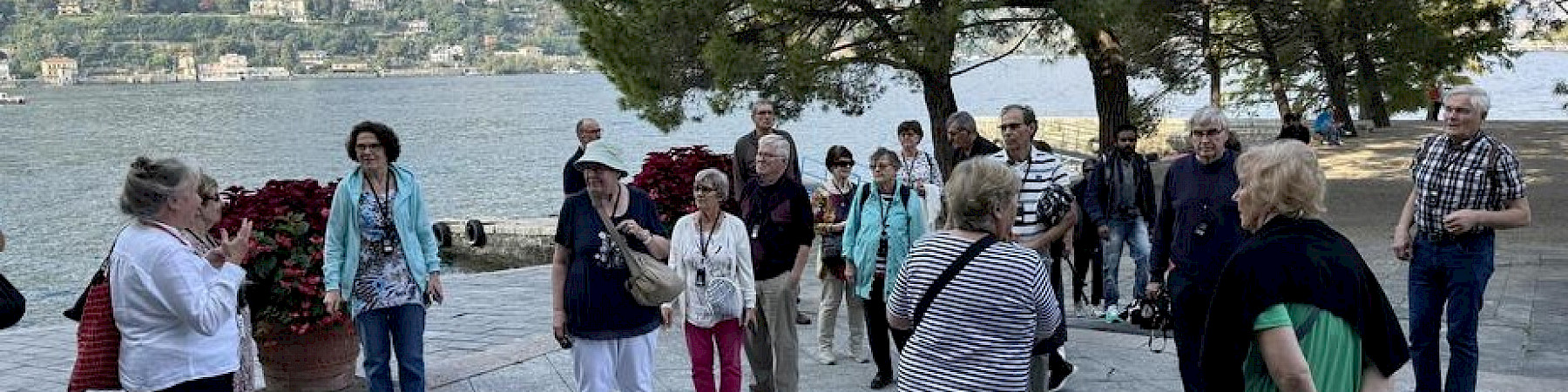 Nakkilan kansalliset seniorit Pohjois-Italiaan tutustumassa