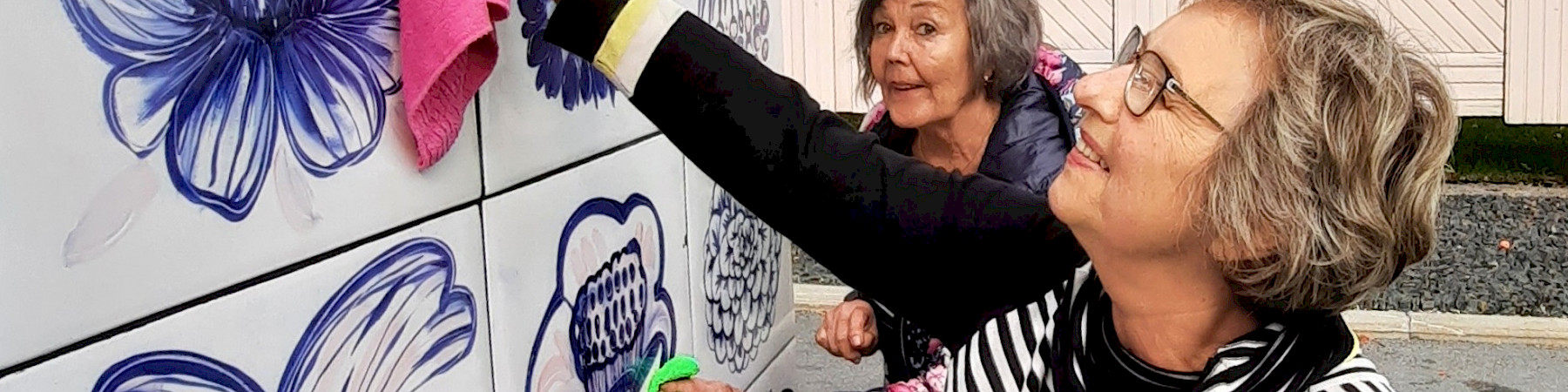 Kankaanpään seniorit Taidekehällä