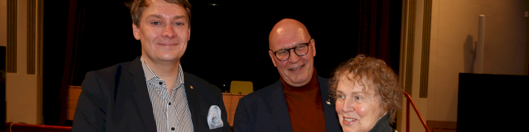 Otto Andersson Loviisan seniorien vieraana