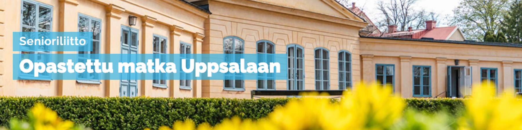 OPASTETTU MATKA UPPSALAAN,12.-15.8.2024 - 4 pv - Varaa paikkasi 25.7. mennessä!