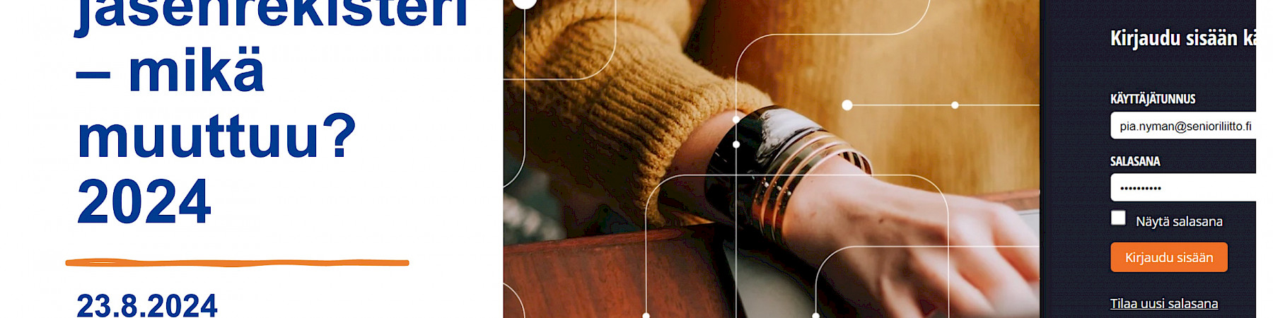Digiluento: Jäsenrekisteriuudistus ja uusi SenioriAppi