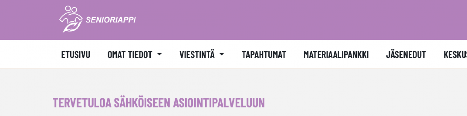 Senioreiden oma appi on SenioriAppi!