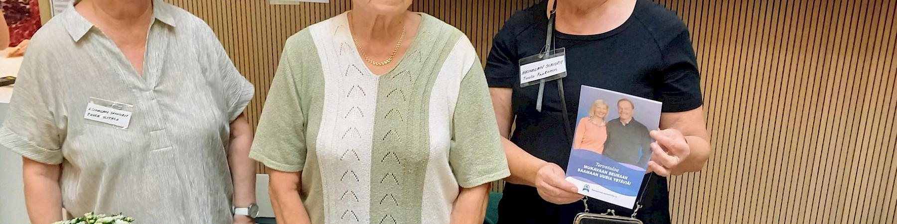 Senioritoiminta tutuksi harrastemessuilla